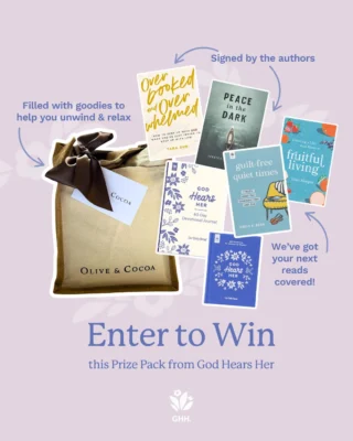 We are just 5 episodes away from our 200th GHH podcast! In honor of that, we are hosting a giveaway! 🥳 You could win a 365-day “God Hears Her” devotional, “God Hears Her” 40-Day Devotional Journal, signed books from a couple of friends you’ve heard on the show, an Olive and Cocoa Serenity Spa Gift Set, and more! 

To enter: 

• FOLLOW God Hears Her (@godhearsher) on Instagram. 

• LIKE this post. 

• RESHARE this giveaway graphic to your stories and DM us a screenshot. 

𝗙𝗢𝗥 𝟱 𝗕𝗢𝗡𝗨𝗦 𝗘𝗡𝗧𝗥𝗜𝗘𝗦 ➡️ Tag all your friends! One friend per comment. (Every friend you tag is another entry!) 

The winner will be announced right here on 9/19/25. Good luck ladies! 💕 

Disclaimer: Per Instagram’s rules. This giveaway is in no way sponsored, administered, or associated with Instagram. 

 
#GodHearsHer #GHH #PodcastforWomen #Giveaway